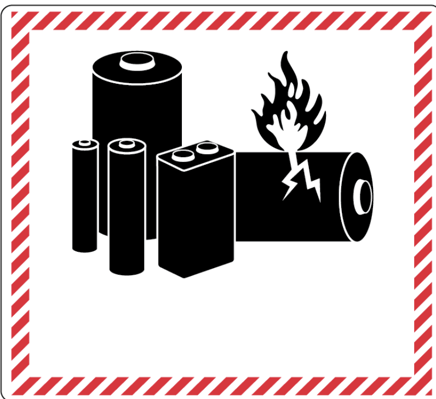 lithium battery mark